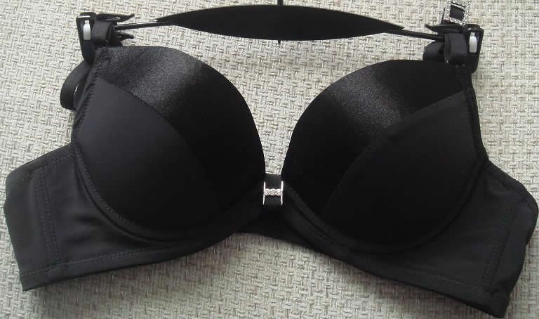 Happy Black Bra
