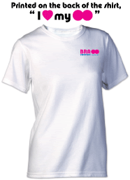 T-Shirt Bra Vibrator Logo Plus Love